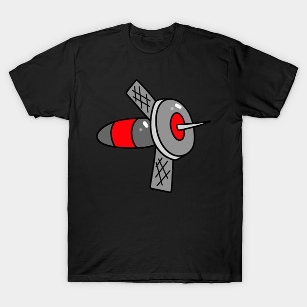 Space Satellite T-Shirt by saradaboru